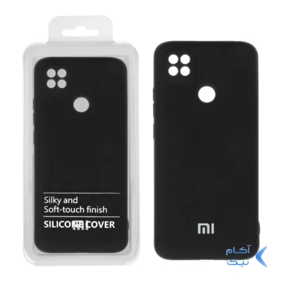 قاب نیو سیلیکون محافظ لنزدار RFF مدل Xiaomi Redmi 10A مشکی (پک دار)