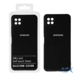 قاب نیو سیلیکون محافظ لنزدار RFF مدل Samsung A22 - 5G - مشکی کد1 (پک دار)