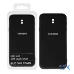 قاب نیو سیلیکون محافظ لنزدار RFF مدل Samsung J7 Pro - مشکی (پک دار)
