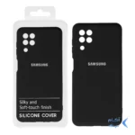 قاب نیو سیلیکون محافظ لنزدار RFF مدل Samsung Galaxy A22 4G / M22 / M32 4G / F22 - مشکی (پک دار)