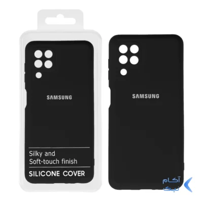 قاب نیو سیلیکون محافظ لنزدار RFF مدل Samsung Galaxy A22 4G / M22 / M32 4G / F22 - مشکی (پک دار)