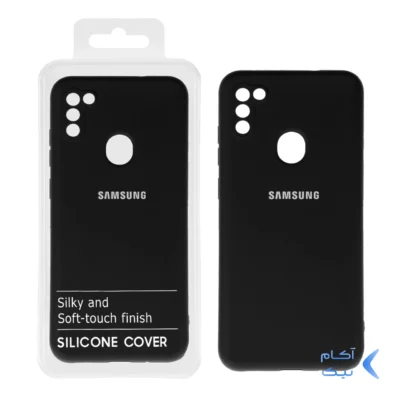 قاب نیو سیلیکون محافظ لنزدار RFF مدل Samsung A11 / M11 - مشکی کد 2 (پک دار)