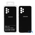 قاب نیو سیلیکون محافظ لنزدار RFF مدل Samsung A72 - مشکی (پک دار)