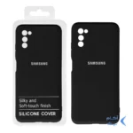 قاب نیو سیلیکون محافظ لنزدار RFF مدل Samsung A03S / A02S - مشکی (پک دار)