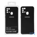 قاب نیو سیلیکون محافظ لنزدار RFF مدل Samsung M31 - مشکی کد 1 (پک دار)
