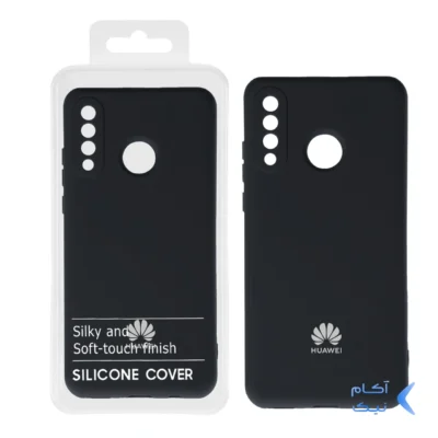 قاب نیو سیلیکون محافظ لنزدار RFF مدل Huawei P30 Lite - مشکی کد 2 (پک دار)
