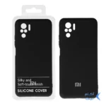 قاب نیو سیلیکون محافظ لنزدار RFF مدل Xiaomi Redmi Note 10S / Note 10 - 4G - مشکی (پک دار)