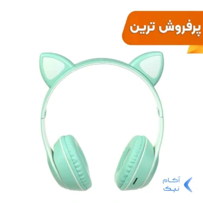 هدفون فانتزی بی سیم a cat مدل MZ-023 - سبز