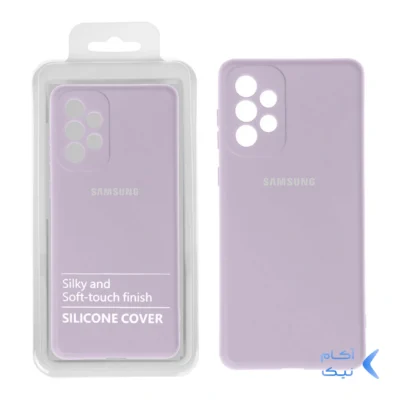 قاب نیو سیلیکون محافظ لنزدار RFF مدل Samsung A52 / A52S - یاسی کد 5 (پک دار)