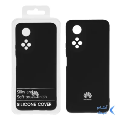قاب نیو سیلیکون محافظ لنزدار RFF مدل Honor X7 - مشکی کد 6 (پک دار)
