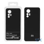 قاب نیو سیلیکون محافظ لنزدار RFF مدل Xiaomi 12 Lite - مشکی کد 6 (پک دار)