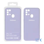 قاب نیو سیلیکون محافظ لنزدار RFF مدل Samsung M31 - یاسی کد 6 (پک دار)