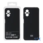 قاب نیو سیلیکون محافظ لنزدار RFF مدل Xiaomi Poco M5 - مشکی کد 6 (پک دار)