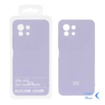 قاب نیو سیلیکون محافظ لنزدار RFF مدل Xiaomi Mi 11 Lite - یاسی کد 6 (پک دار)