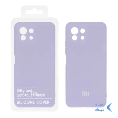قاب نیو سیلیکون محافظ لنزدار RFF مدل Xiaomi Mi 11 Lite - یاسی کد 6 (پک دار)