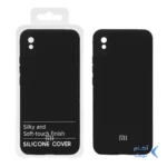 قاب نیو سیلیکون محافظ لنزدار RFF مدل Xiaomi Redmi 9A - مشکی کد 6 (پک دار)