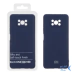 قاب نیو سیلیکون محافظ لنزدار RFF مدل Xiaomi Poco X3 / X3 Pro / X3 NFC - سرمه ای (پک دار)
