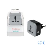 مبدل دو شاخه برق تایمر دار هادرون مدل P103 - مشکی