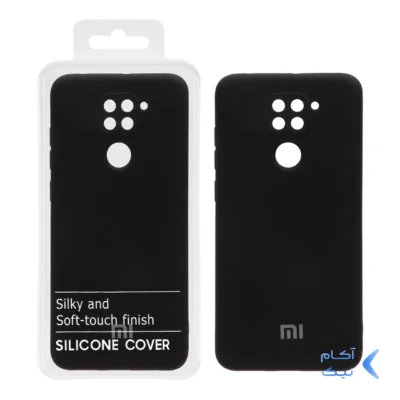قاب نیو سیلیکون محافظ لنزدار RFF مدل Xiaomi Xiaomi Redmi Note 9 / Redmi 10X 5G / Redmi 10X Pro 5G - مشکی کد 7 (پک دار)