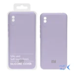 قاب نیو سیلیکون محافظ لنزدار RFF مدل Xiaomi Redmi 9A - یاسی کد7 (پک دار)