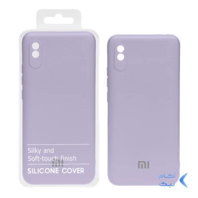 قاب نیو سیلیکون محافظ لنزدار RFF مدل Xiaomi Redmi 9A - یاسی کد7 (پک دار)