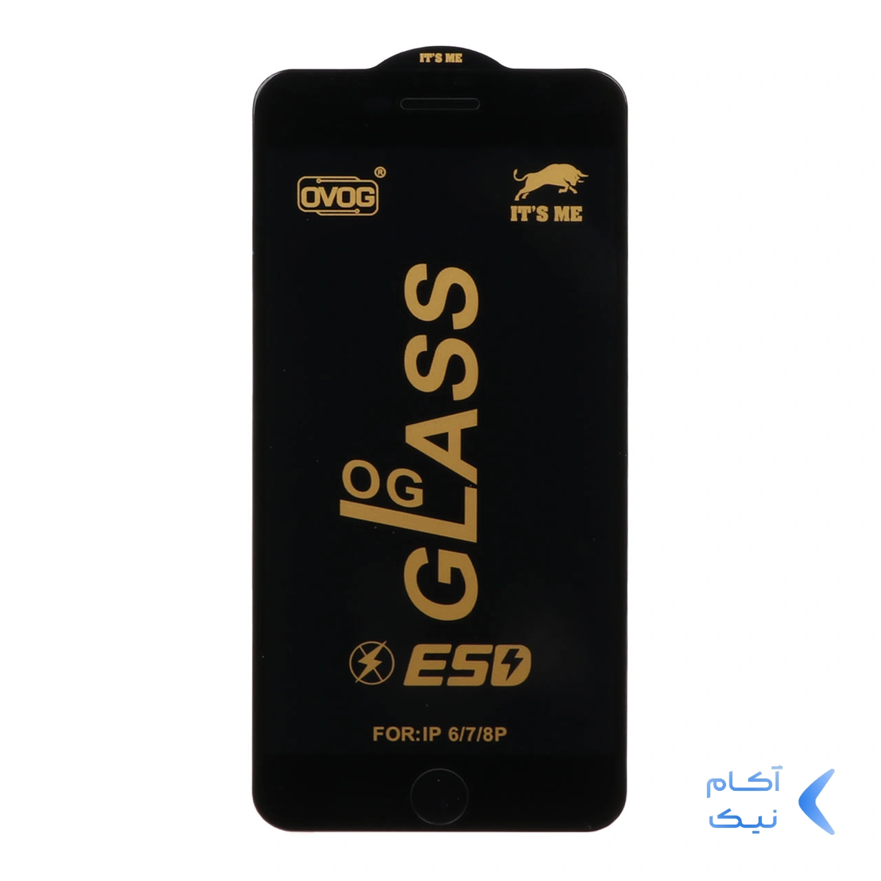 محافظ صفحه نمایش شیشه ای درجه یک Apple iphone 6 Plus / 6S Plus / 7 Plus / 8 Plus - Full Cover OG - ESD OVOG - (بدون پک) - مشکی محافظ صفحه نمایش شیشه ای درجه یک Apple iphone 6 Plus / 6S Plus / 7 Plus / 8 Plus - Full Cover OG - ESD OVOG - (بدون پک) - مشکی