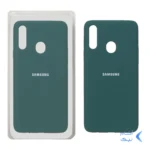 قاب سیلیکونی پاک کنی اورجینال Samsung A20S - سبز (پک اصلی)