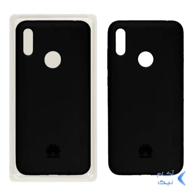 قاب سیلیکونی پاک کنی اورجینال Huawei Y6 (2019) / Y6 Prime (2019) / Y6s / Honor 8a - مشکی (پک اصلی)