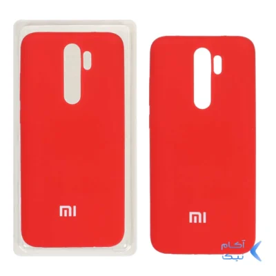 قاب سیلیکونی پاک کنی اورجینال Xiaomi Note 8 Pro - قرمز (پک اصلی)