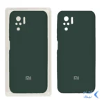 قاب سیلیکونی پاک کنی محافظ لنزدار اورجینال Xiaomi Redmi Note 10S/ Redmi Note 10-4G/ Poco M5S - سبز (پک اصلی)