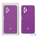 قاب سیلیکونی پاک کنی محافظ لنزدار اورجینال Xiaomi Redmi Note 10 Pro-4G / Redmi Note 10 Pro Max - بنفش (پک اصلی)