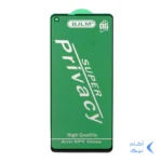 محافظ صفحه نمایش شیشه ای Full Cover OG - Privacy Anti Static مدل Samsung A21S / F52 / Poco F4 GT (بدون پک)