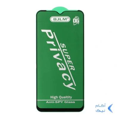 محافظ صفحه نمایش شیشه ای Full Cover OG - Privacy Anti Static مدل Samsung A10 / A10S / M10 / M20 / M01S (بدون پک)