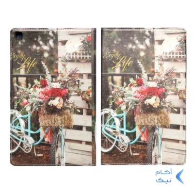 کیف تبلت طرح دار Samsung Galaxy TAB A10 (2019) / T510 / T515 - کد 254