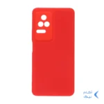 قاب TPU داخل مخمل درجه یک Xiaomi Redmi K50 / Redmi K50 Pro / Poco F4 - قرمز
