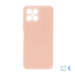 قاب TPU داخل مخمل درجه یک Honor X8-4G - گلبهی
