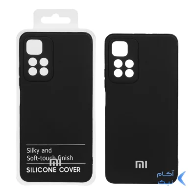قاب نیو سیلیکون محافظ لنزدار RFF مدل Xiaomi Redmi Note 11 Pro Plus - مشکی کد 9 (پک دار)