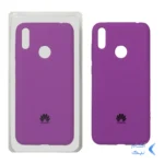 قاب سیلیکونی پاک کنی اورجینال Huawei Y7 Prime (2019) / Huawei Y7 (2019) - بنفش (پک اصلی)