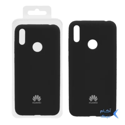 قاب سیلیکونی پاک کنی اورجینال Huawei Y7 Prime (2019) / Huawei Y7 (2019) - مشکی (پک اصلی)