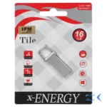 فلش مموری X-ENERGY USB2.0 مدل Tile ظرفیت 16GB - نقره ای (گارانتی مادام العمر IPM)