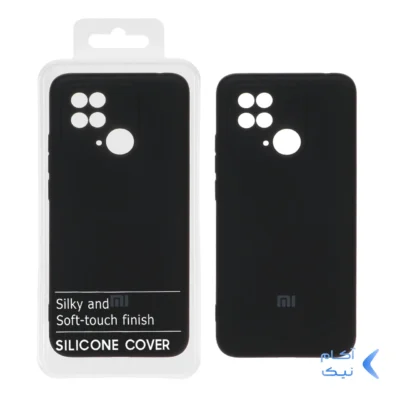 قاب سیلیکونی HighCopy مدل Xiaomi Poco C40 / Redmi 10C - مشکی (پک دار)- PL