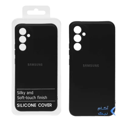قاب نیو سیلیکون محافظ لنزدار RFF مدل Samsung A34 - مشکی (پک دار)