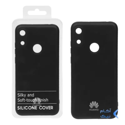 قاب نیو سیلیکون محافظ لنزدار RFF مدل Huawei Y6 Prime (2019) / Huawei Y6 (2019) / Huawei Y6s / Honor 8A - مشکی کد 9 (پک دار)