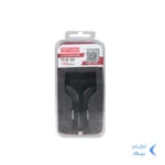 شارژر فندکی فست چهار پورت TSCO مدل TCG 20 18W به همراه کابل شارژ Type-C - مشکی