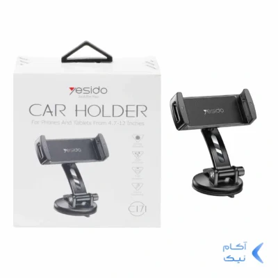 هولدر گوشی موبایل پایه دار yesido مدل C171 - مشکی
