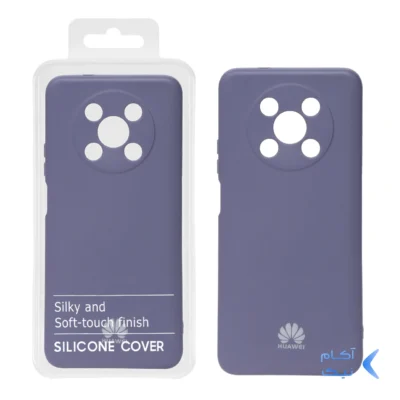قاب نیو سیلیکون محافظ لنزدار RFF مدل Huawei Nova Y90 - بنفش (پک دار)