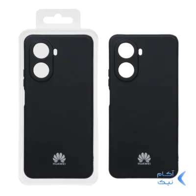 قاب نیو سیلیکون محافظ لنزدار RFF مدل Huawei Nova 10 SE - مشکی کد 9 (پک دار)