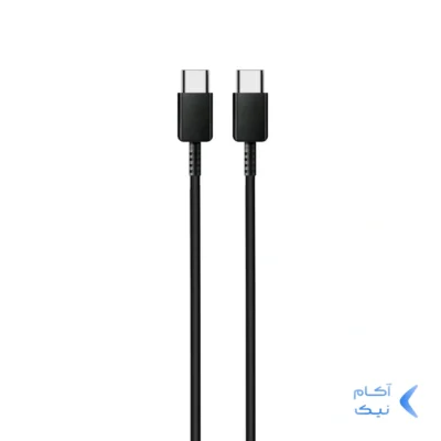 کابل شارژ SAMSUNG Type-C to Type-C مدل S22 PD - مشکی - DST (گارانتی شش ماهه)