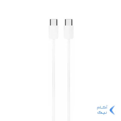 کابل شارژ SAMSUNG Type-C to Type-C مدل S22 PD - سفید - DST (گارانتی شش ماهه)