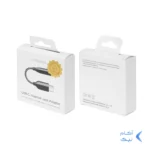 مبدل USB-C به جک 3.5 میلیمتری - مشکی - DST (گارانتی شش ماهه) - درجه یک